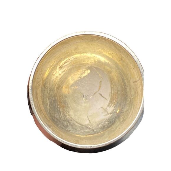 Vintage Eastern Star silver mini chalice challis engraved - Picture 6 of 10